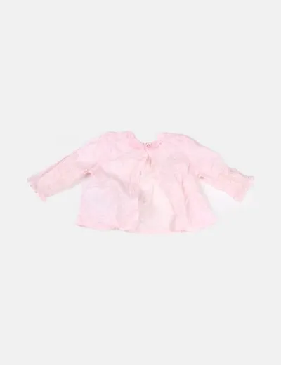 Pink Combined Mayor Blouse