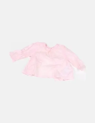 Pink Combined Mayor Blouse