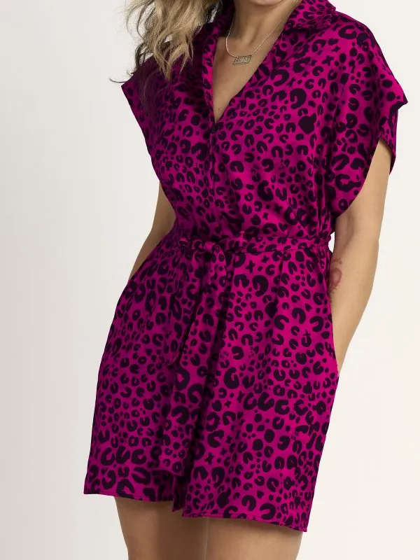 Pink LEOPARD Dress