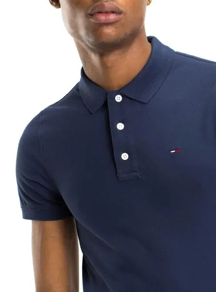 Tommy Hilfiger Men's Fine Merino Wool Polo Shirt