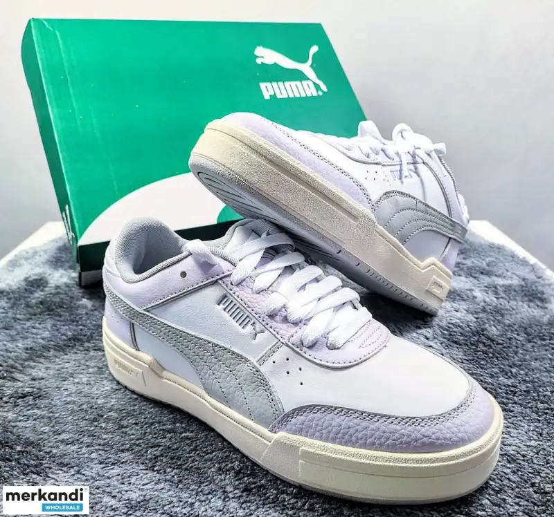 Puma y Adidas sneakers for sports.