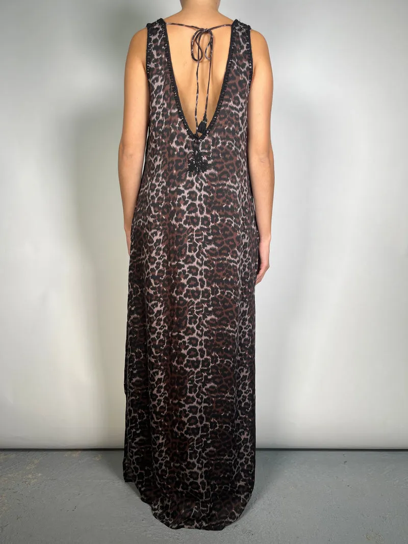 RAPSODIA Vestido Animal Print