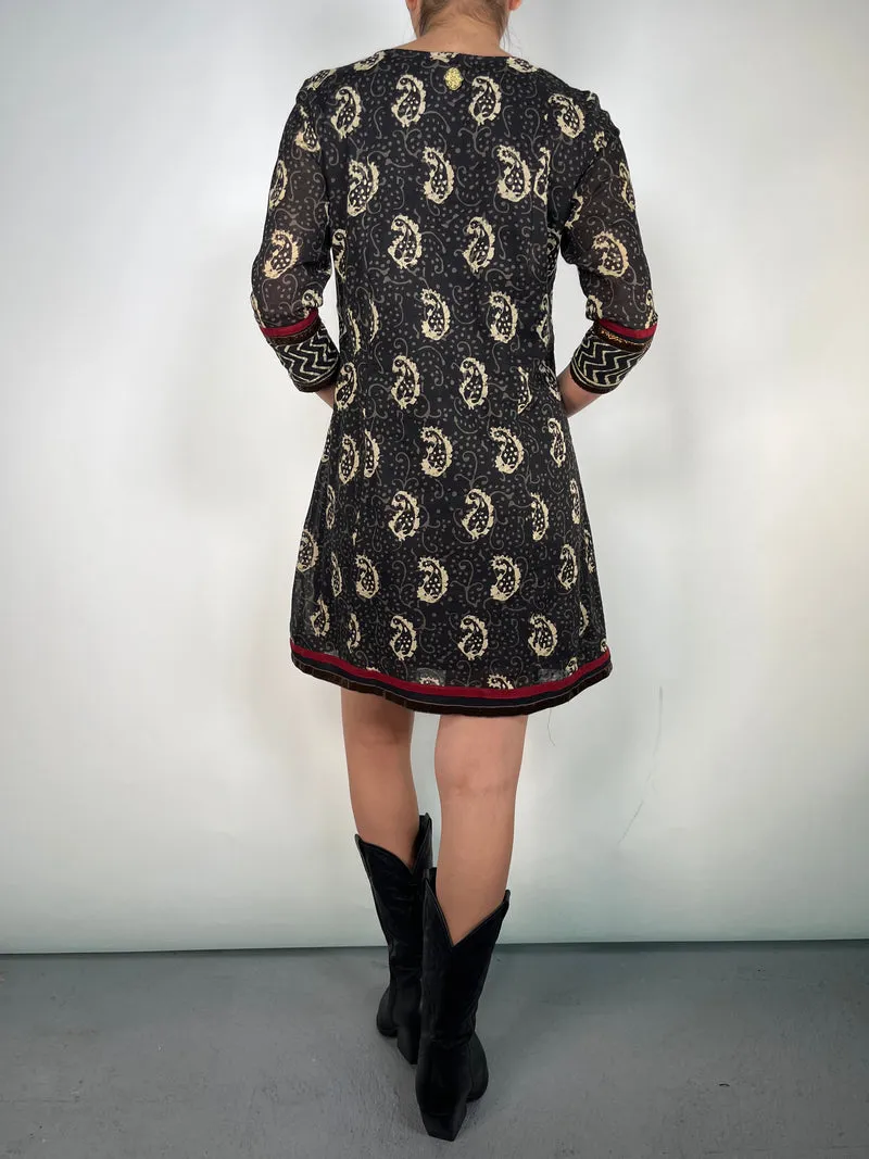 RAPSODIA Vestido Paisley