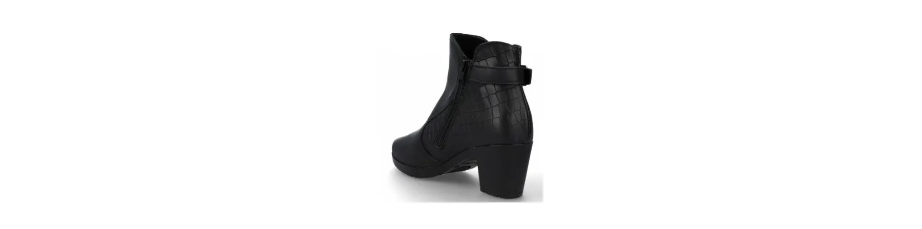 REBAJAS en BOTINES MUJER PIEL NEGROS MOD. PARISINA NE