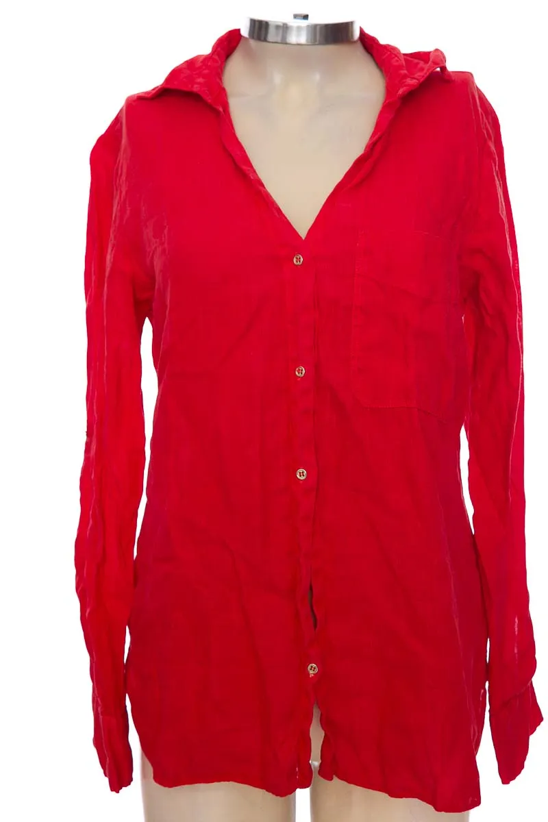 Red Blouse - Zara