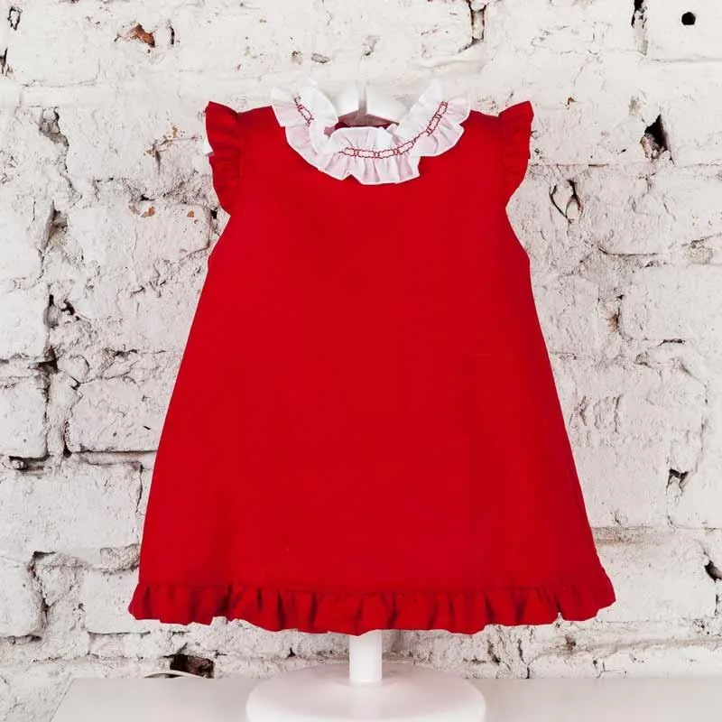 Red Natalia Dress