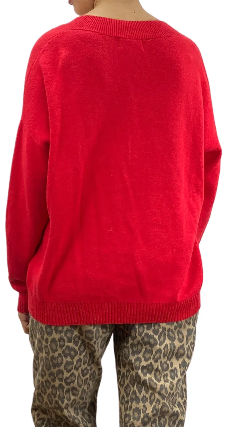 Red QÜINA Sweater