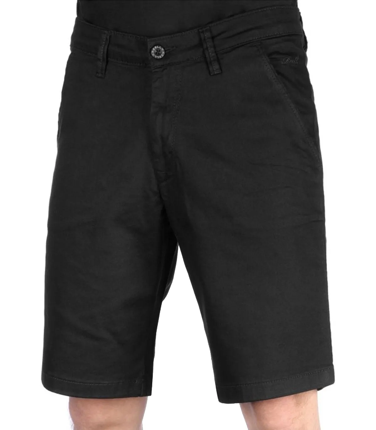 Reell Men's Black Chino Shorts with Flex Grip