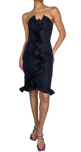 REISS Vestido Strapless