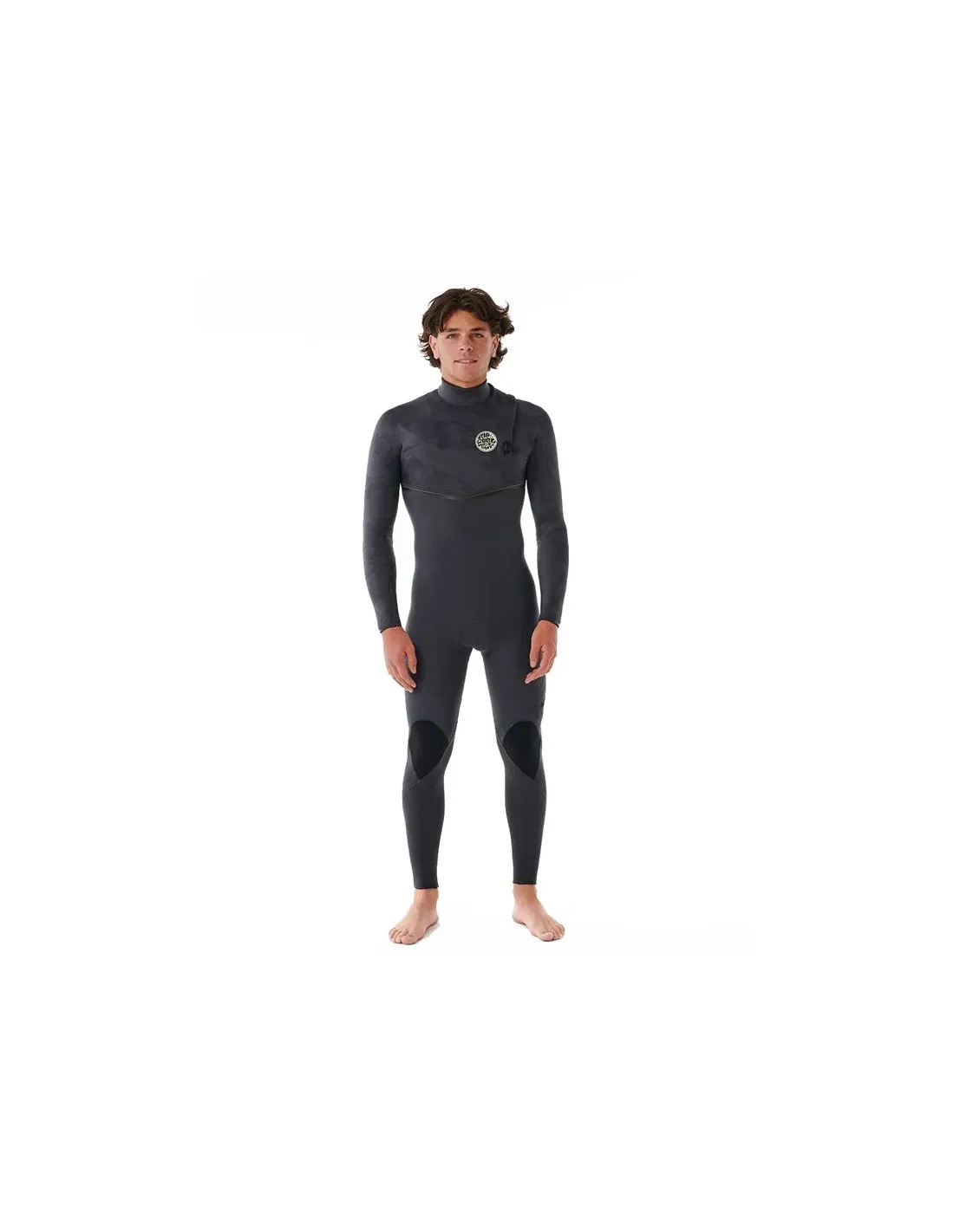 Rip Curl E Bomb 3/2 Dark Grey Zipperless Surf Wetsuit