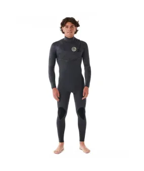 Rip Curl E Bomb 3/2 Dark Grey Zipperless Surf Wetsuit