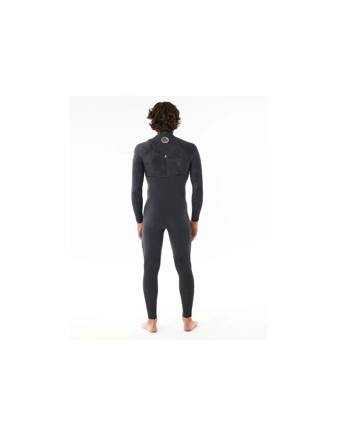 Rip Curl E Bomb 3/2 Dark Grey Zipperless Surf Wetsuit