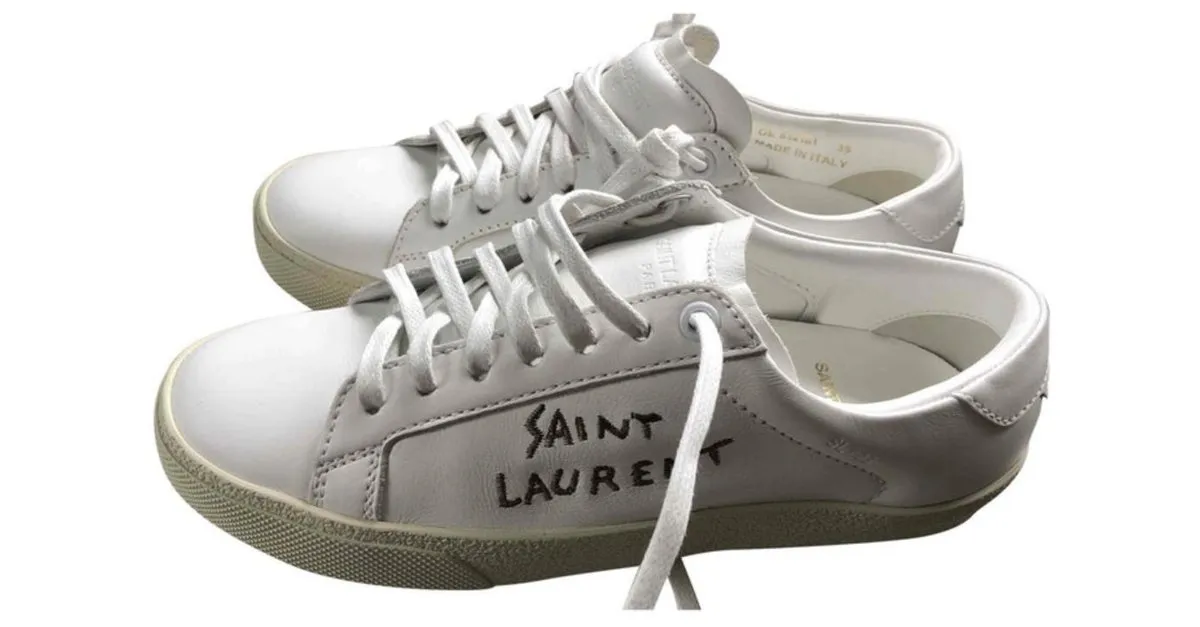 Saint Laurent Corte Blanco 