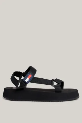 Tommy Jeans Women Black EVA Sandals