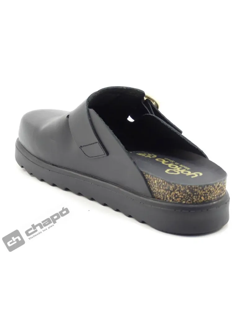 Sandalia Negro Yokono Tunez 599