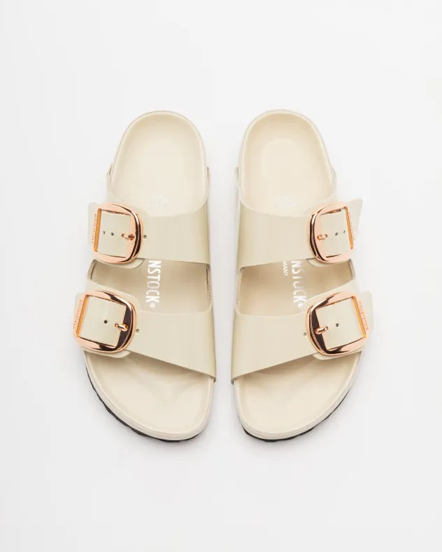 Sandalias Birkenstock Arizona Big Buckle Beige