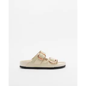 Sandalias Birkenstock Arizona Big Buckle Beige