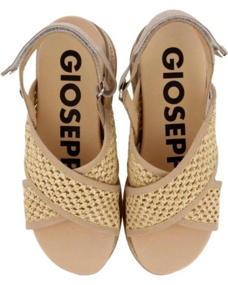 Sandalias de Mujer GIOSEPPO SANDALIAS REJILLA MUJER RINXENT 69035 BEIGE