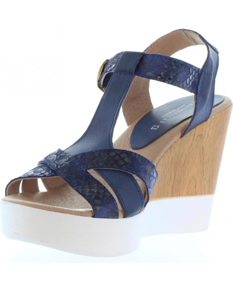 Sandalias de Mujer VAQUETILLAS 20159 COMBI NAPA AZUL