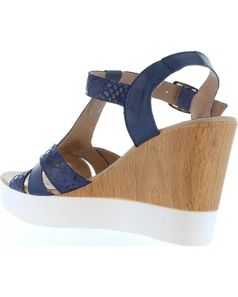 Sandalias de Mujer VAQUETILLAS 20159 COMBI NAPA AZUL