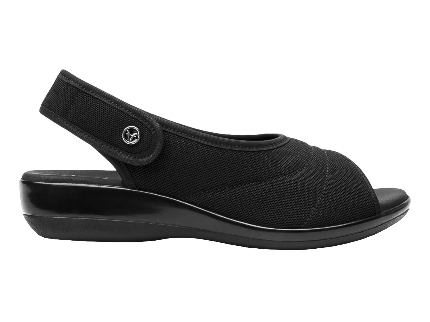 Sandalias Flexi 34917  Negro Para Mujer