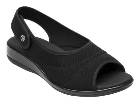 Sandalias Flexi 34917  Negro Para Mujer