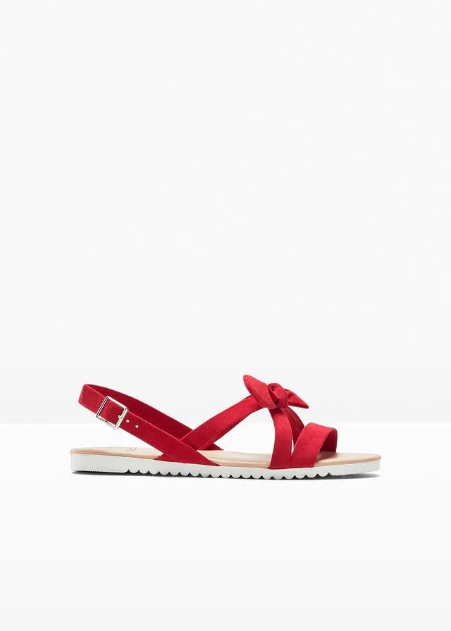 Red Sandals