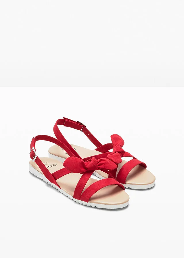 Red Sandals