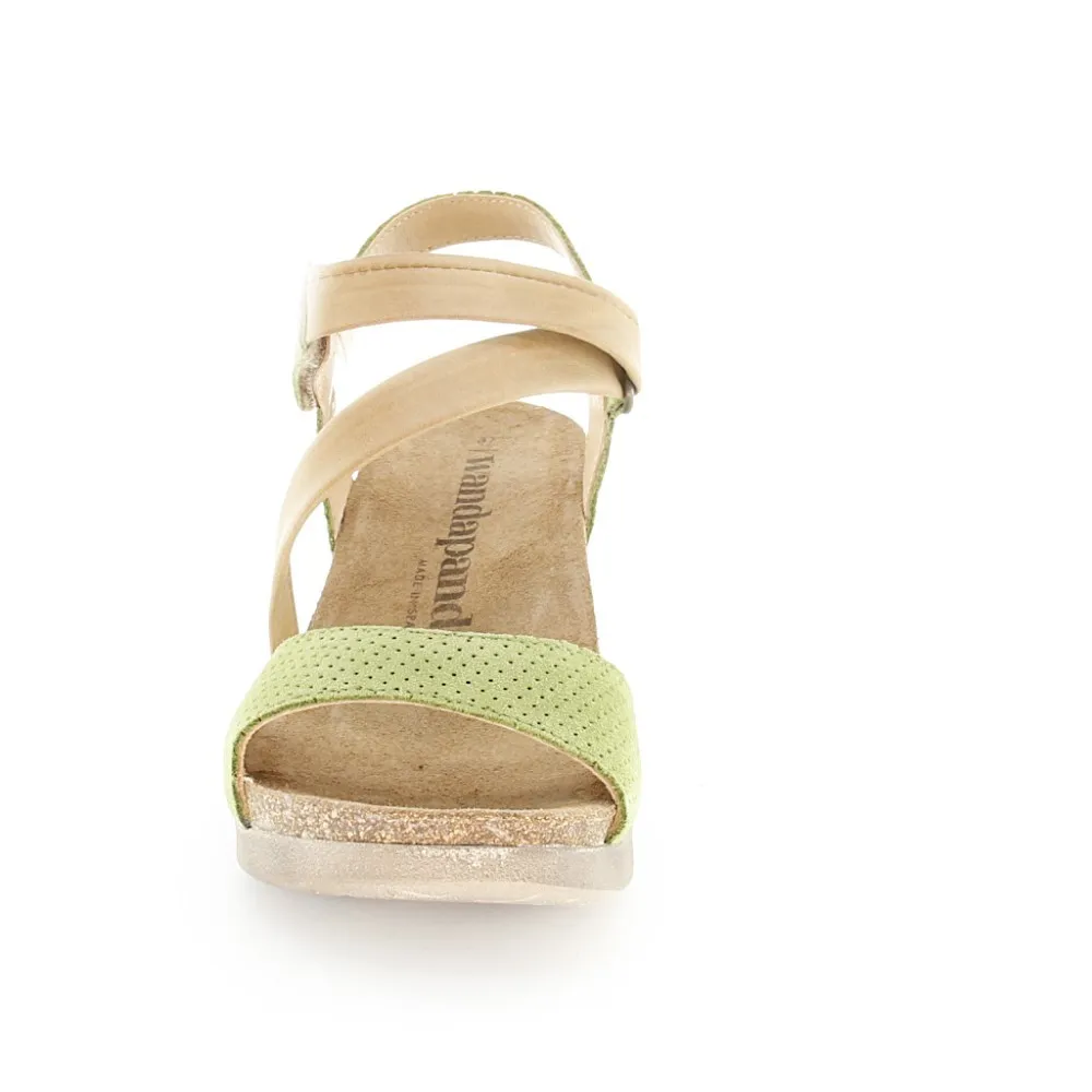 Green Wanda Panda Merche Sandals