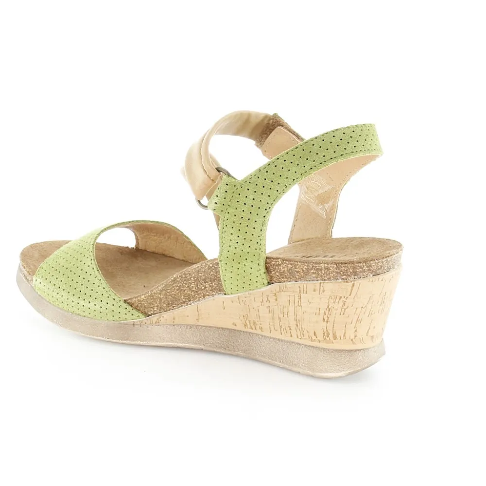 Green Wanda Panda Merche Sandals