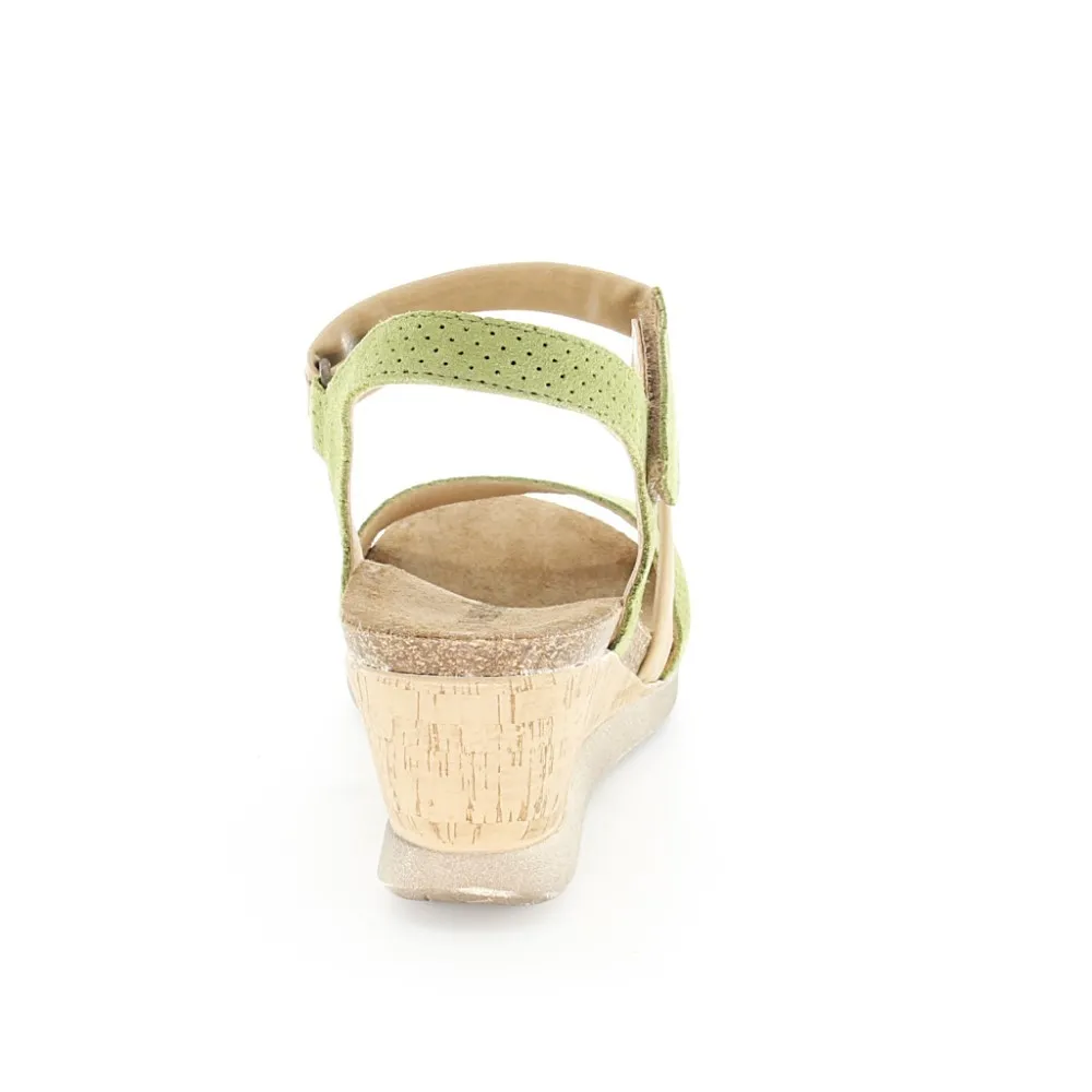 Green Wanda Panda Merche Sandals