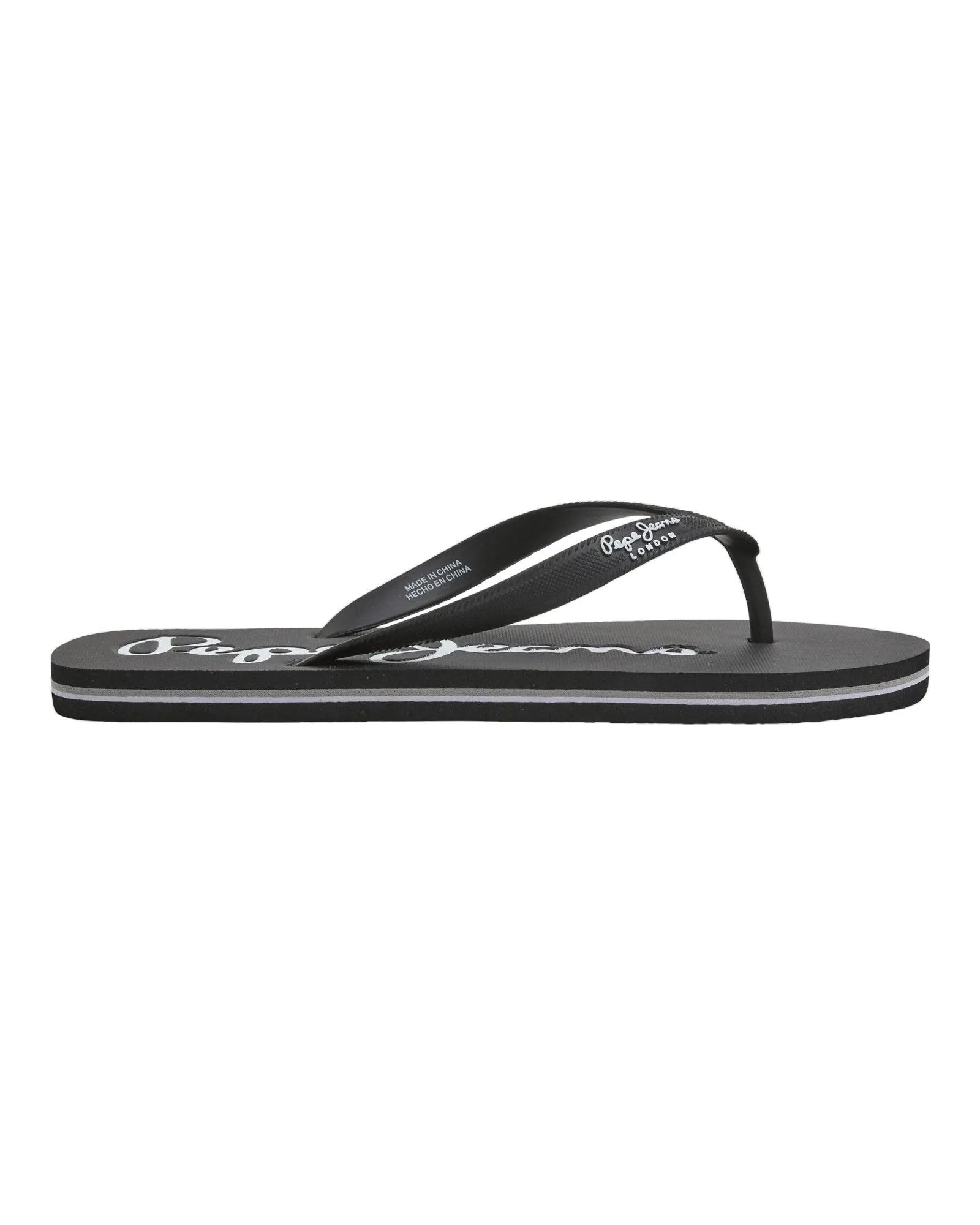 SANDALS MEN'S PEPE JEANS BAY BEACH BASIC M PMS70128 IN BLACK