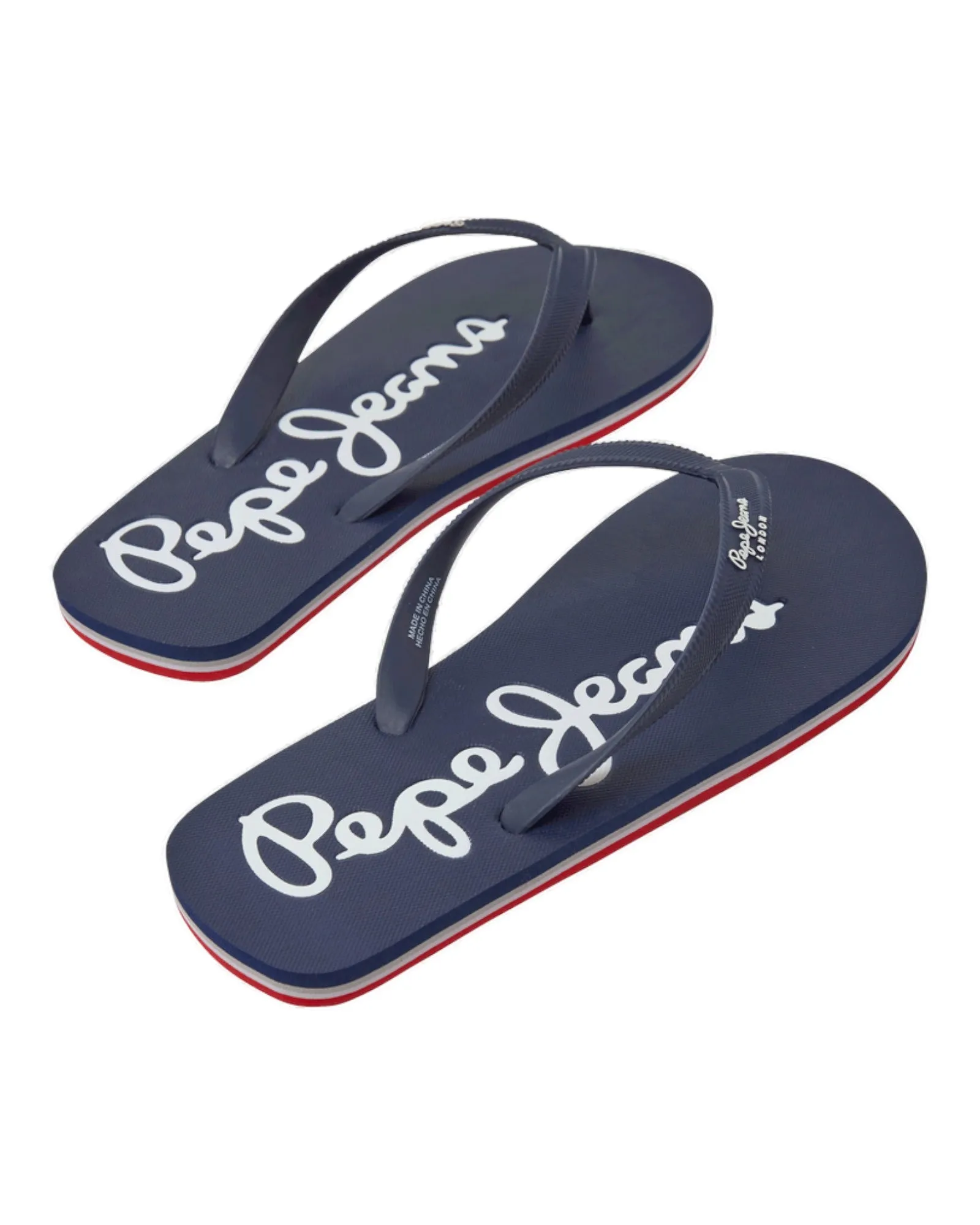 SANDALS MEN'S PEPE JEANS BAY BEACH BASIC M PMS70128 IN NAVY