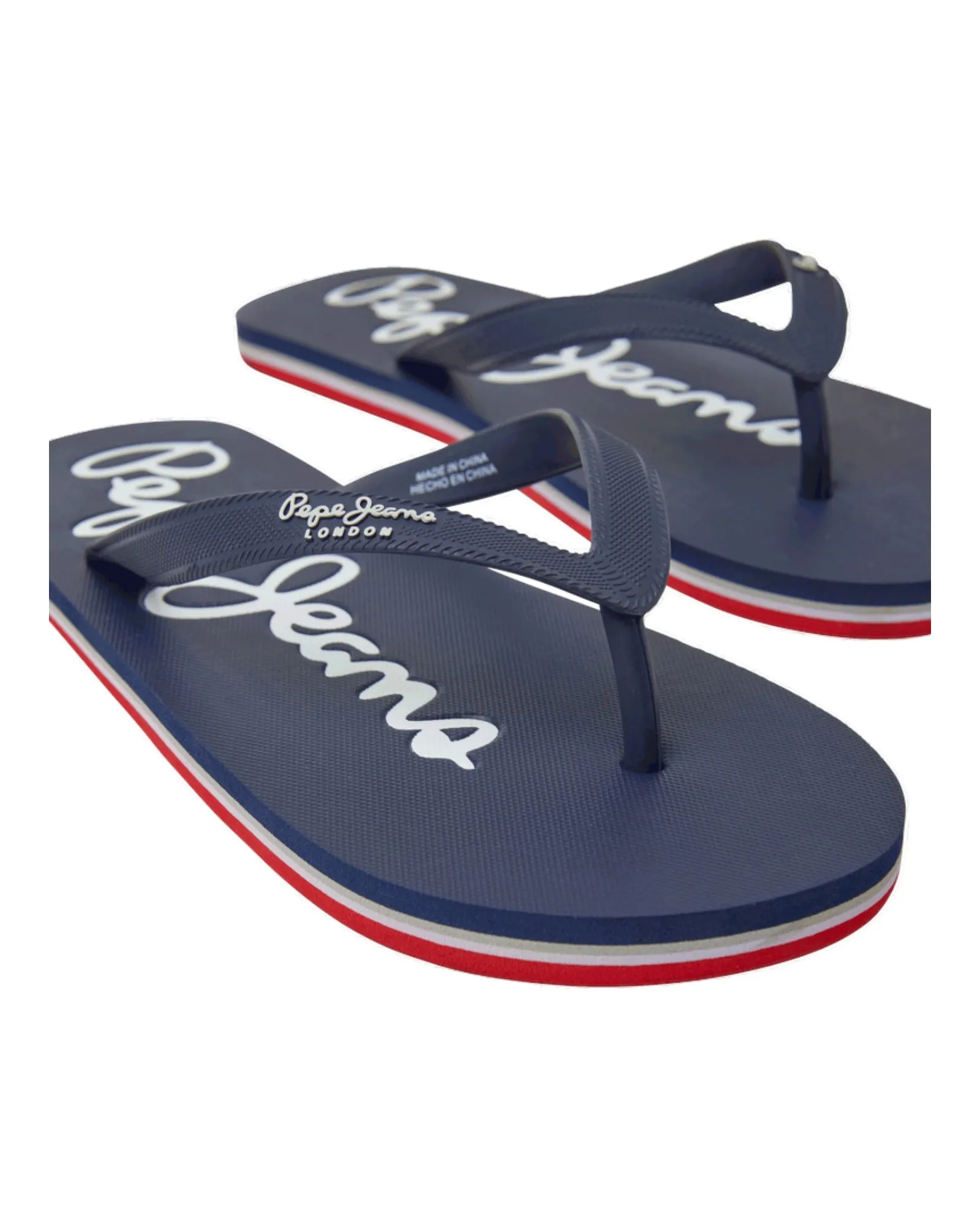 SANDALS MEN'S PEPE JEANS BAY BEACH BASIC M PMS70128 IN NAVY