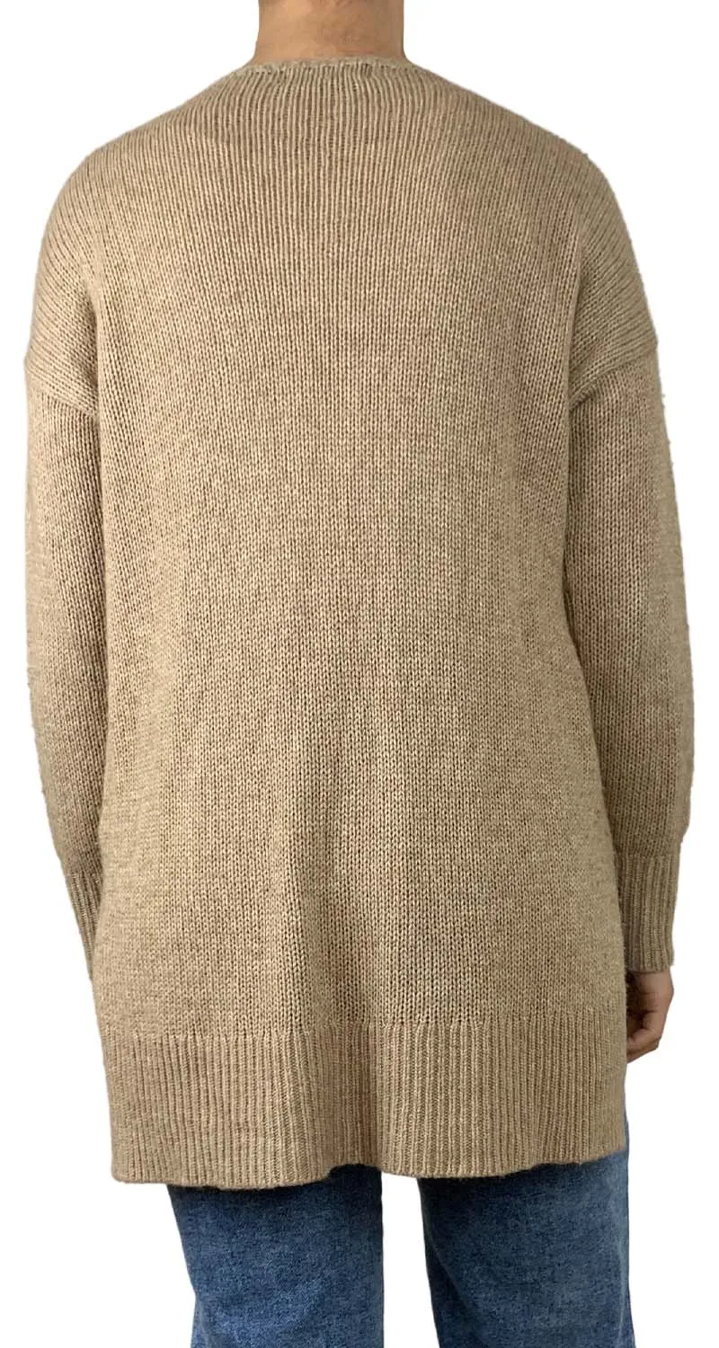 Saville Row Alpaca Wool Camel Sweater