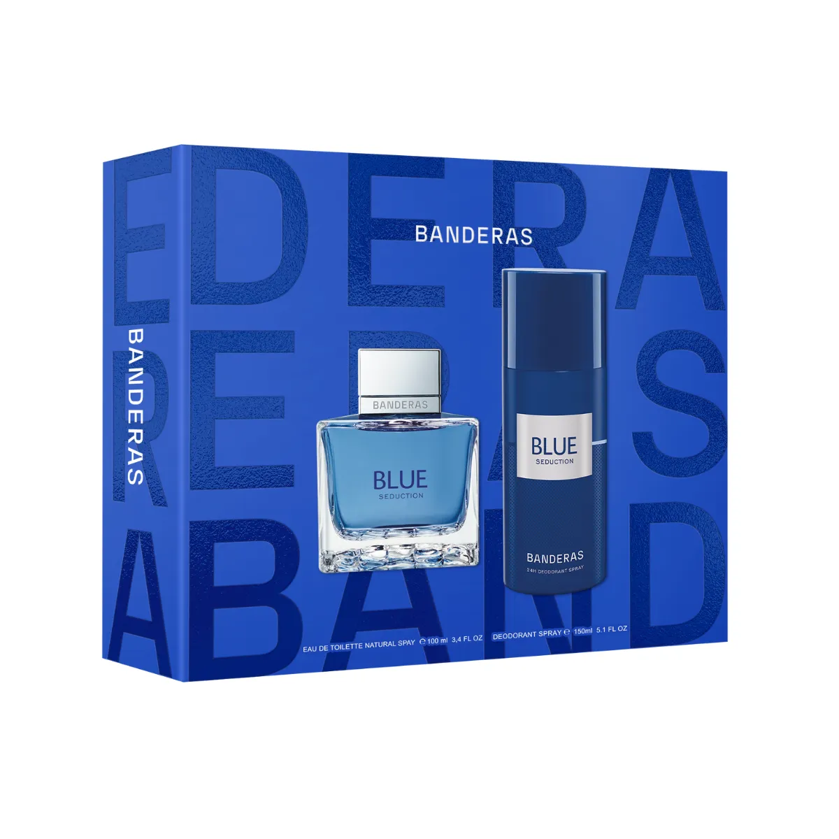 Set Antonio Banderas Blue Seduction Men Eau De Toilette