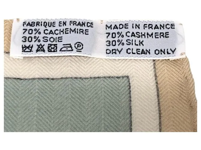 Silk In Carré 140 Hermès Beige 