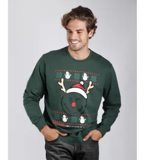 Green Merry Sweatshirt