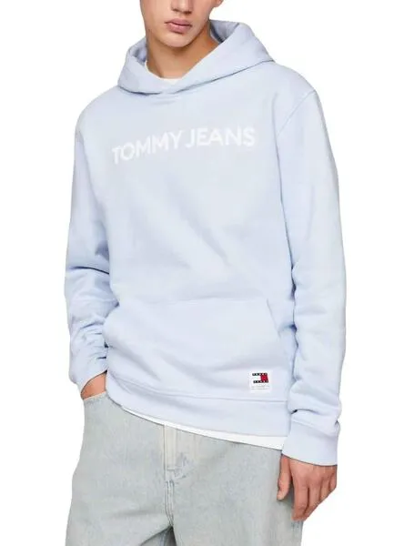 Tommy Jeans Bold Blue Men's Sweatshirt.