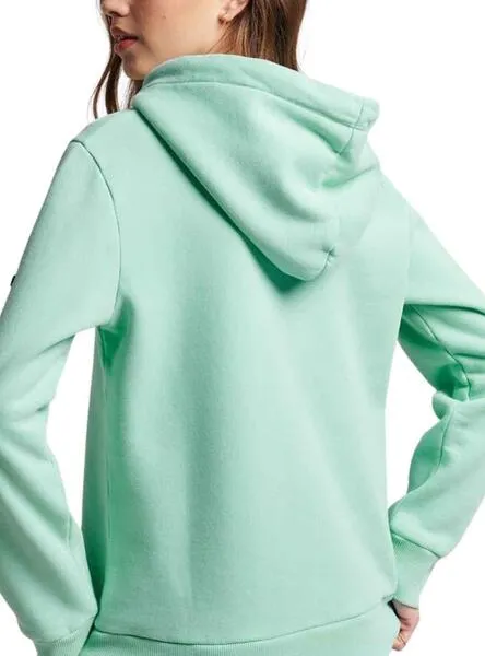 Vintage Green Women's Hooded Sweatshirt Narrative