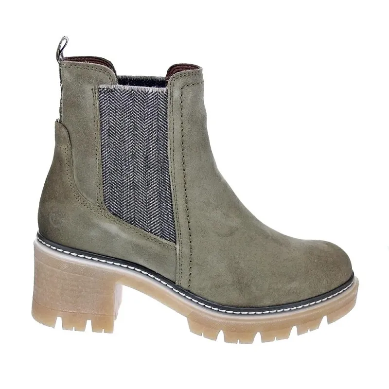 Tamaris Women's Ankle Boots in Green