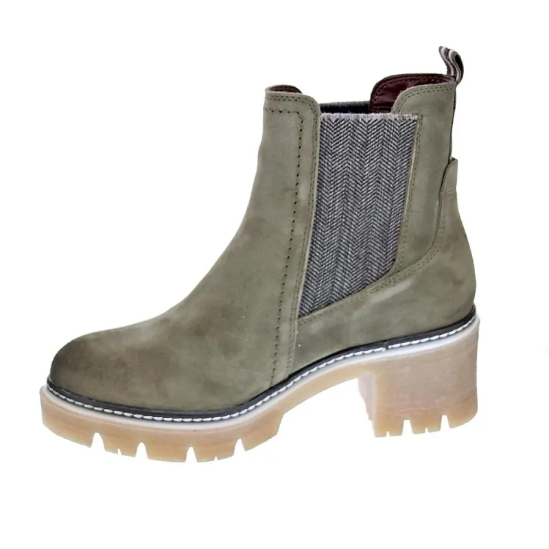 Tamaris Women's Ankle Boots in Green