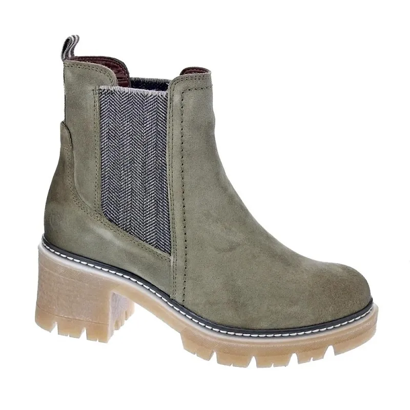 Tamaris Women's Ankle Boots in Green