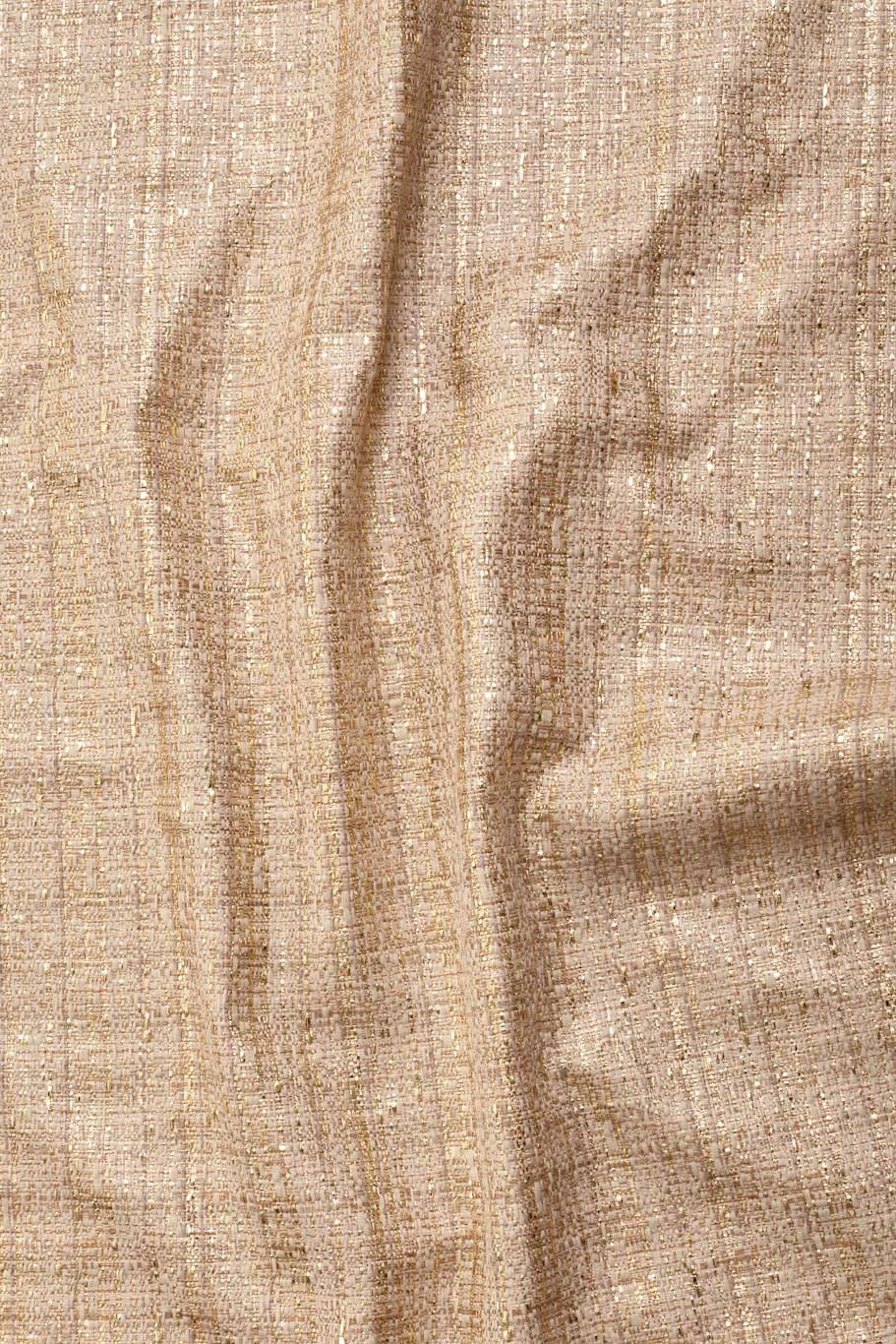 Tejido tweed beige/dorado Sample Sale