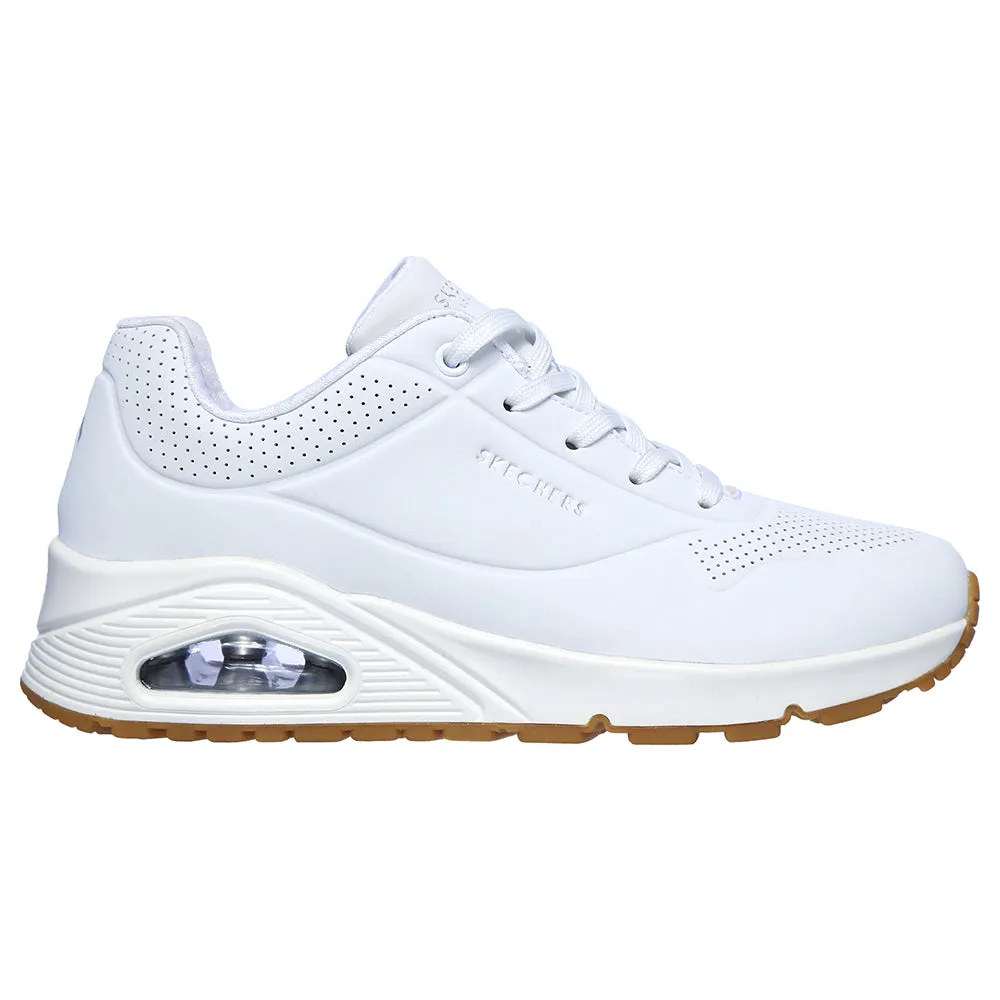 Tenis Mujer Skechers Uno Stand on Air - Blanco