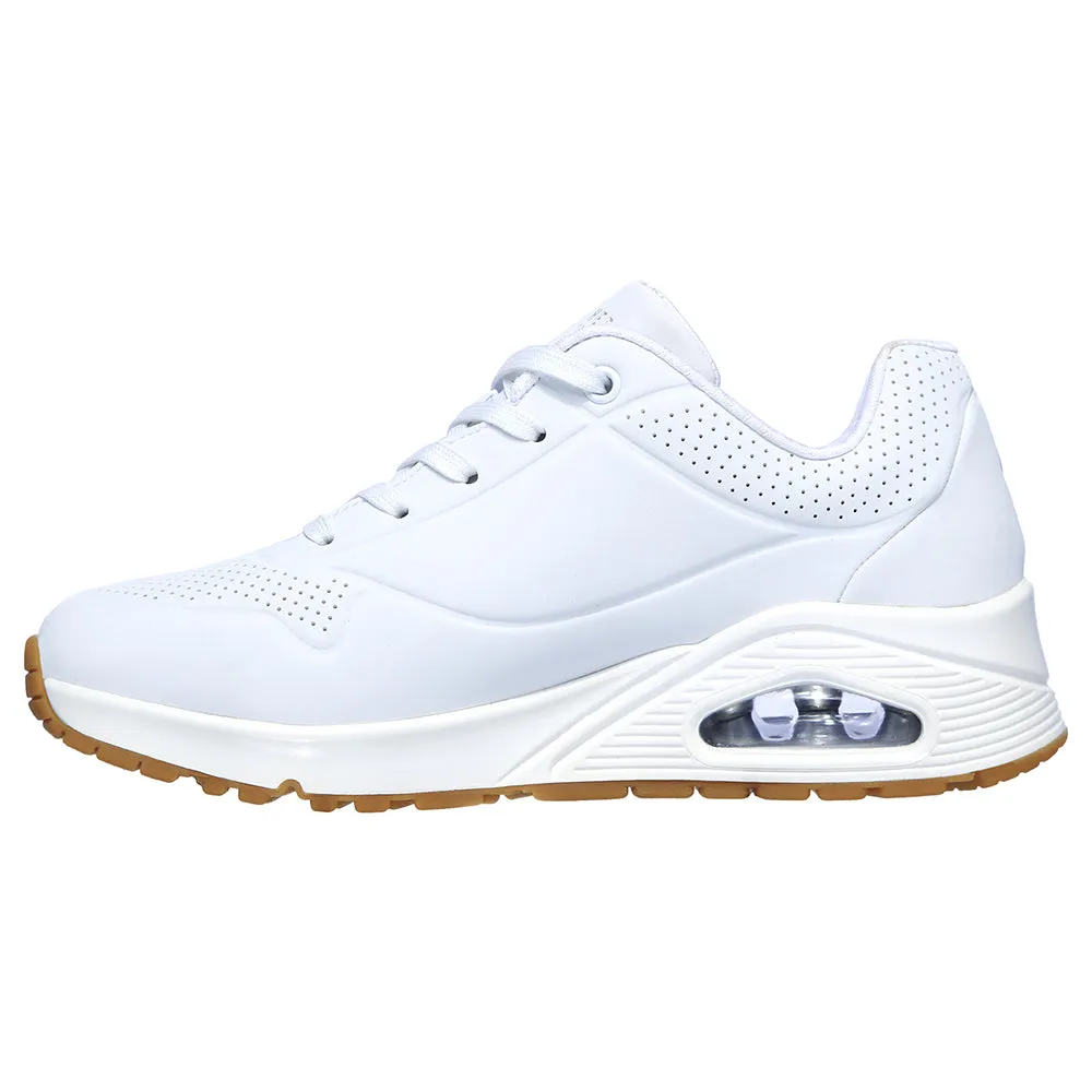 Tenis Mujer Skechers Uno Stand on Air - Blanco