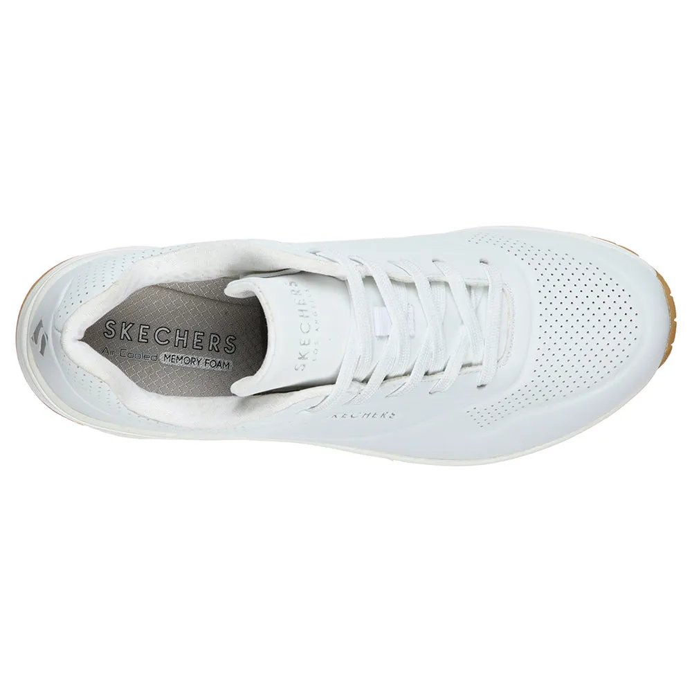 Tenis Mujer Skechers Uno Stand on Air - Blanco