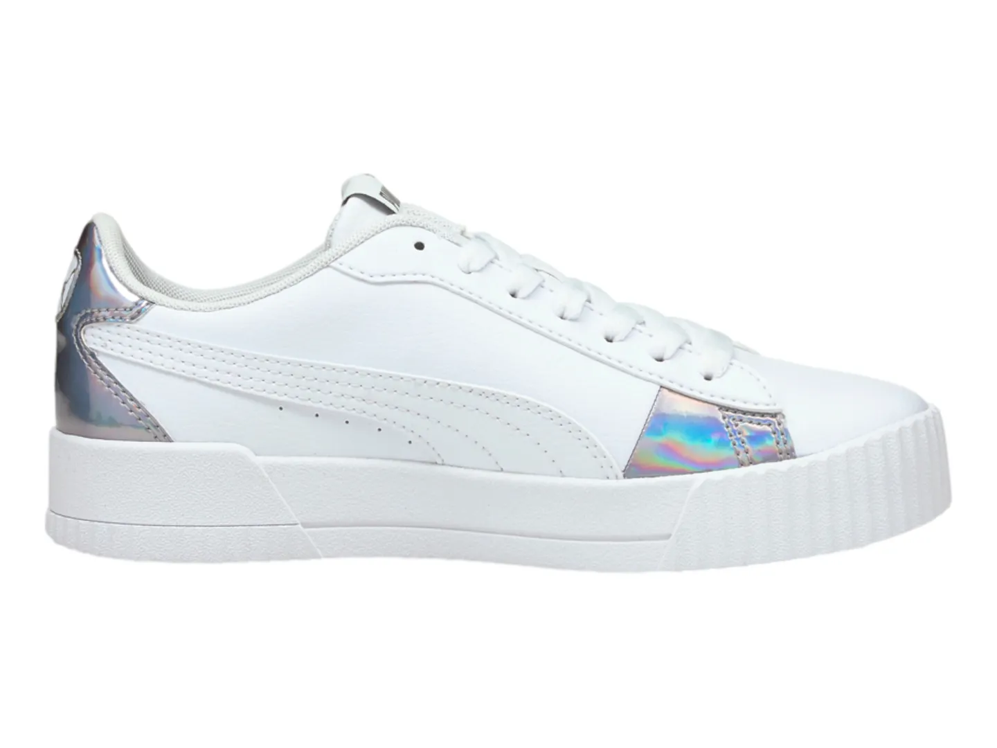 Tenis Puma Carina Crew Iri Blanco Para Mujer