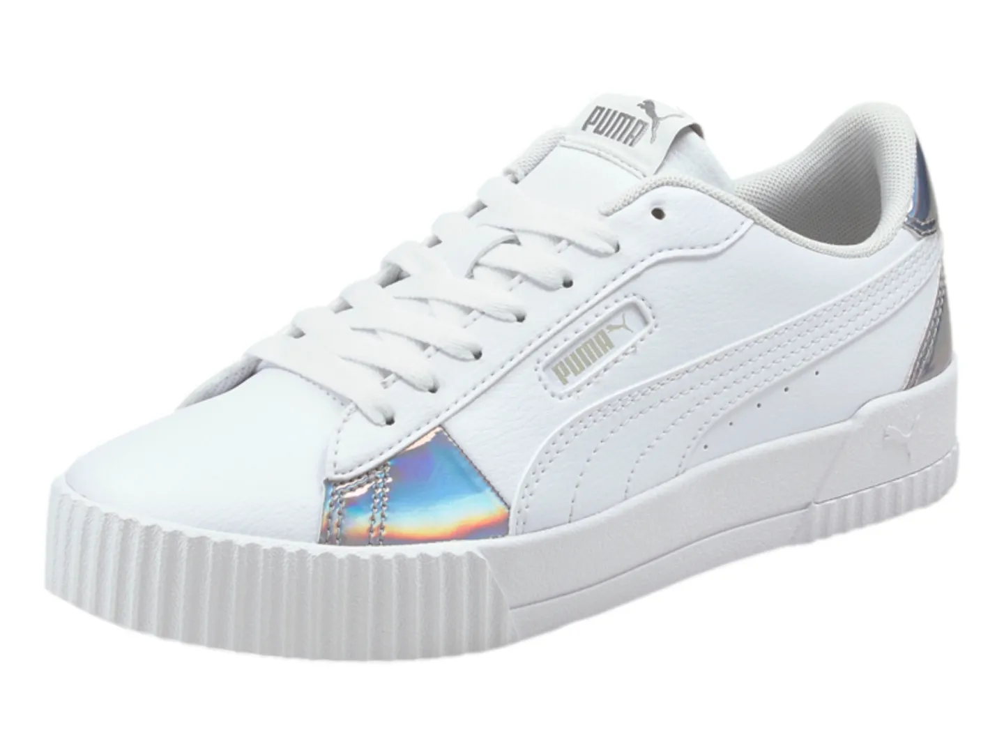 Tenis Puma Carina Crew Iri Blanco Para Mujer