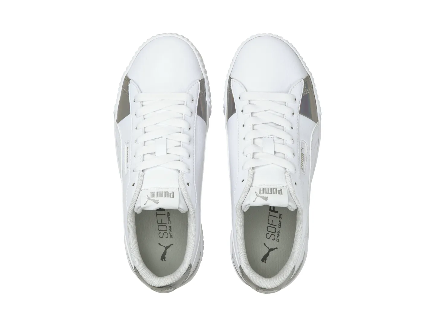 Tenis Puma Carina Crew Iri Blanco Para Mujer